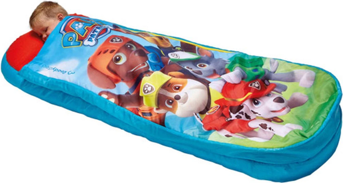 Paw Patrol ReadyBed Luchtbed + Slaapzak + Kussen - Blauw - 150x62x20 11 Paw Patrol ReadyBed Luchtbed + Slaapzak + Kussen - Blauw - 150x62x20 - Afbeelding 11