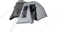High Peak Tessin 4.0 Koepeltent - Nimbus Grijs - 4 Persoons -Buiten Kamperen 1200x667