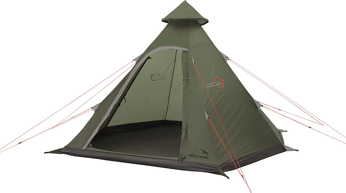 Easy Camp Tent Bolide 400 - Rood - 4 Persoons 18 Easy Camp Tent Bolide 400 - Rood - 4 Persoons - Afbeelding 18
