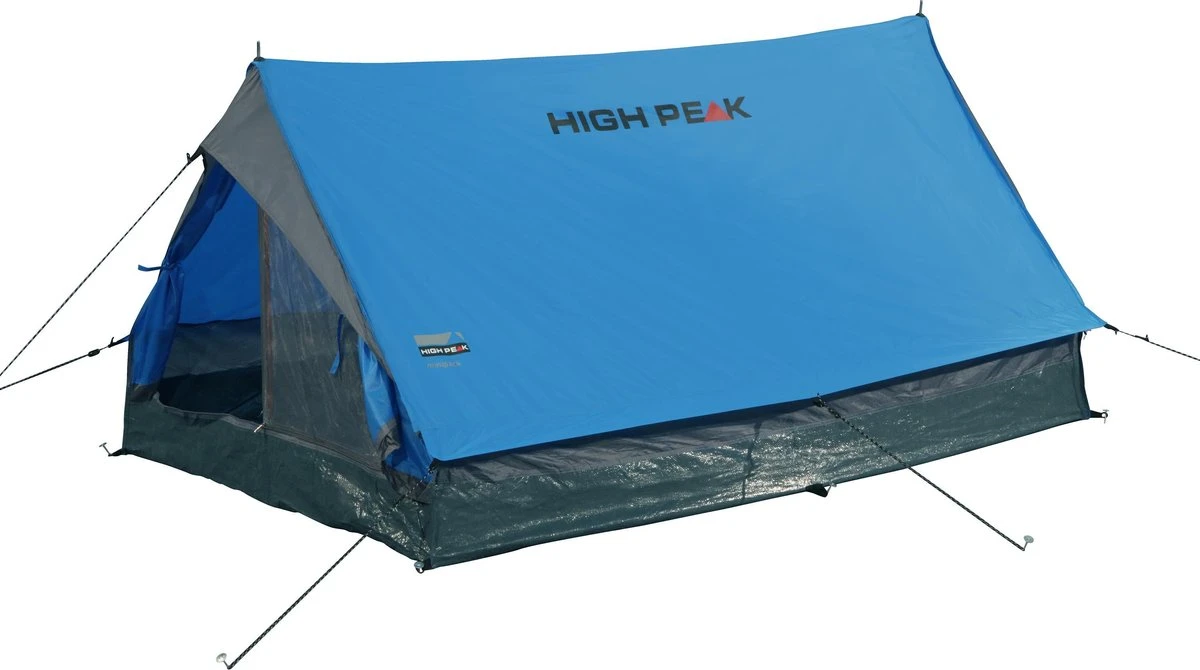 High Peak Minipack Tunneltent - Blauw - 2 Persoons 2 High Peak Minipack Tunneltent - Blauw - 2 Persoons - Afbeelding 2
