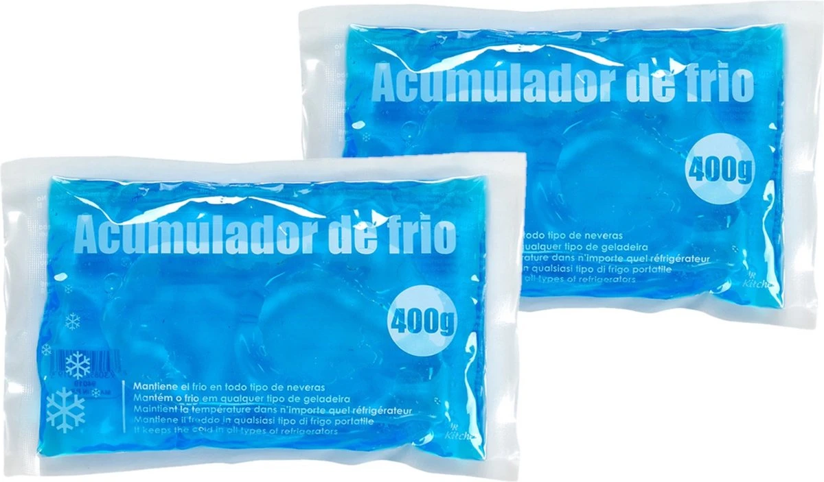 Herbruikbare Flexibele Koelelementen/ Icepacks 22,5 X 14,5 X 3 Cm 3 Herbruikbare Flexibele Koelelementen/ Icepacks 22,5 X 14,5 X 3 Cm - Afbeelding 3