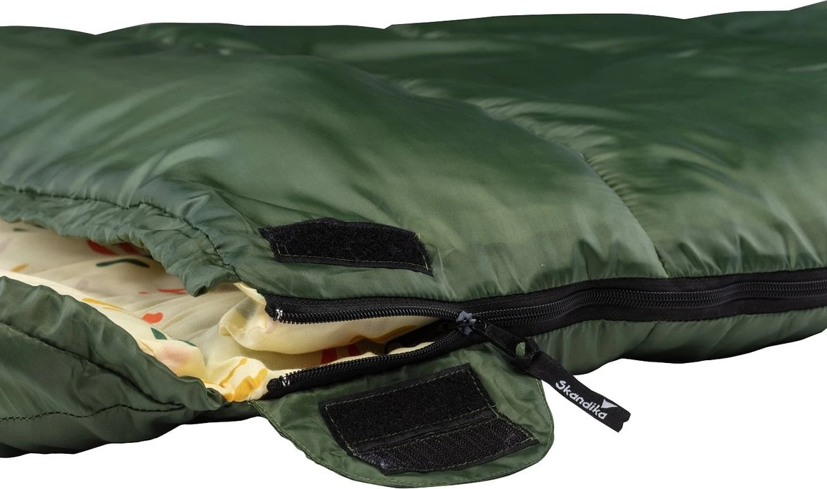 Skandika Vegas-R XXL Slaapzak - Mummieslaapzakken – Slaapzakken Volwassen – Maat XXL – Mummie Slaapzak - Unisex - Katoen, Luxe Kwaliteit, Koppelbaar, 3 Seizoenen, 220 X 110 Cm, -12° Tot -15°C, Outdoor Kampeerslaapzak – Ritssluiting Rechts - Groen 4 Skandika Vegas-R XXL Slaapzak - Mummieslaapzakken – Slaapzakken Volwassen – Maat XXL – Mummie Slaapzak - Unisex - Katoen, Luxe Kwaliteit, Koppelbaar, 3 Seizoenen, 220 X 110 Cm, -12° Tot -15°C, Outdoor Kampeerslaapzak – Ritssluiting Rechts - Groen - Afbeelding 4