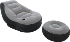 Intex Lounge Stoel - Ultra Lounge - Opblaasbaar - Grijs/zwart 11 Intex Lounge Stoel - Ultra Lounge - Opblaasbaar - Grijs/zwart -Buiten Kamperen 1200x727 1