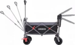 AREBOS Opvouwbare Steekwagen Met Telescopische Stang Draagvermogen 100 Kg -Buiten Kamperen 1200x728 8