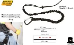 Bob Online ™ - 1 Stuk – Zwart – Gereedschaplijn – Gereedschaplanyard – Elasticate Tool Lanyard – Maximum Load Capacity 2 Kg – Elastisch Gereedschap Lanyard – Gereedschap Valbeveiliging Koord 7 Bob Online ™ - 1 Stuk – Zwart – Gereedschaplijn – Gereedschaplanyard – Elasticate Tool Lanyard – Maximum Load Capacity 2 Kg – Elastisch Gereedschap Lanyard – Gereedschap Valbeveiliging Koord -Buiten Kamperen 1200x734 4