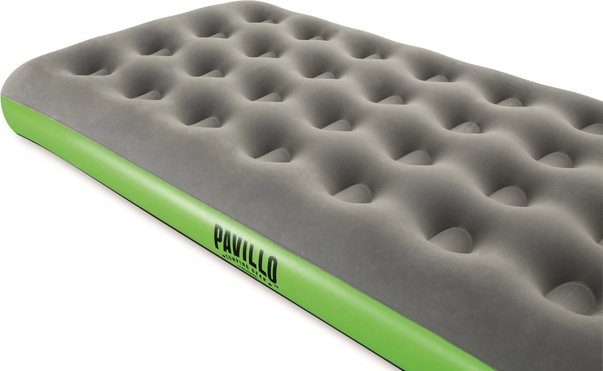 Bestway 1-Persoons Luchtbed Roll & Relax - 188 X 99 X 22 CM - Incl. 3-in-1 Reistas, Kussen En Handpomp - Binnen 50 Sec Opgeblazen - Binnen- En Buitengebruik 16 Bestway 1-Persoons Luchtbed Roll & Relax - 188 X 99 X 22 CM - Incl. 3-in-1 Reistas, Kussen En Handpomp - Binnen 50 Sec Opgeblazen - Binnen- En Buitengebruik - Afbeelding 16