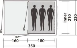 Easy Camp Tent Galaxy 300 3-persoons Rustiekgroen 7 Easy Camp Tent Galaxy 300 3-persoons Rustiekgroen -Buiten Kamperen 1200x746