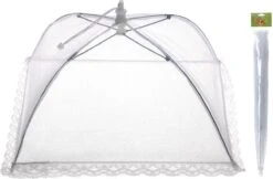 Merkloos Opvouwbaar Vliegennetje / Vliegenkapje 45 X 45 Cm - Hoogte 20 Cm 7 Merkloos Opvouwbaar Vliegennetje / Vliegenkapje 45 X 45 Cm - Hoogte 20 Cm -Buiten Kamperen 1200x787 4