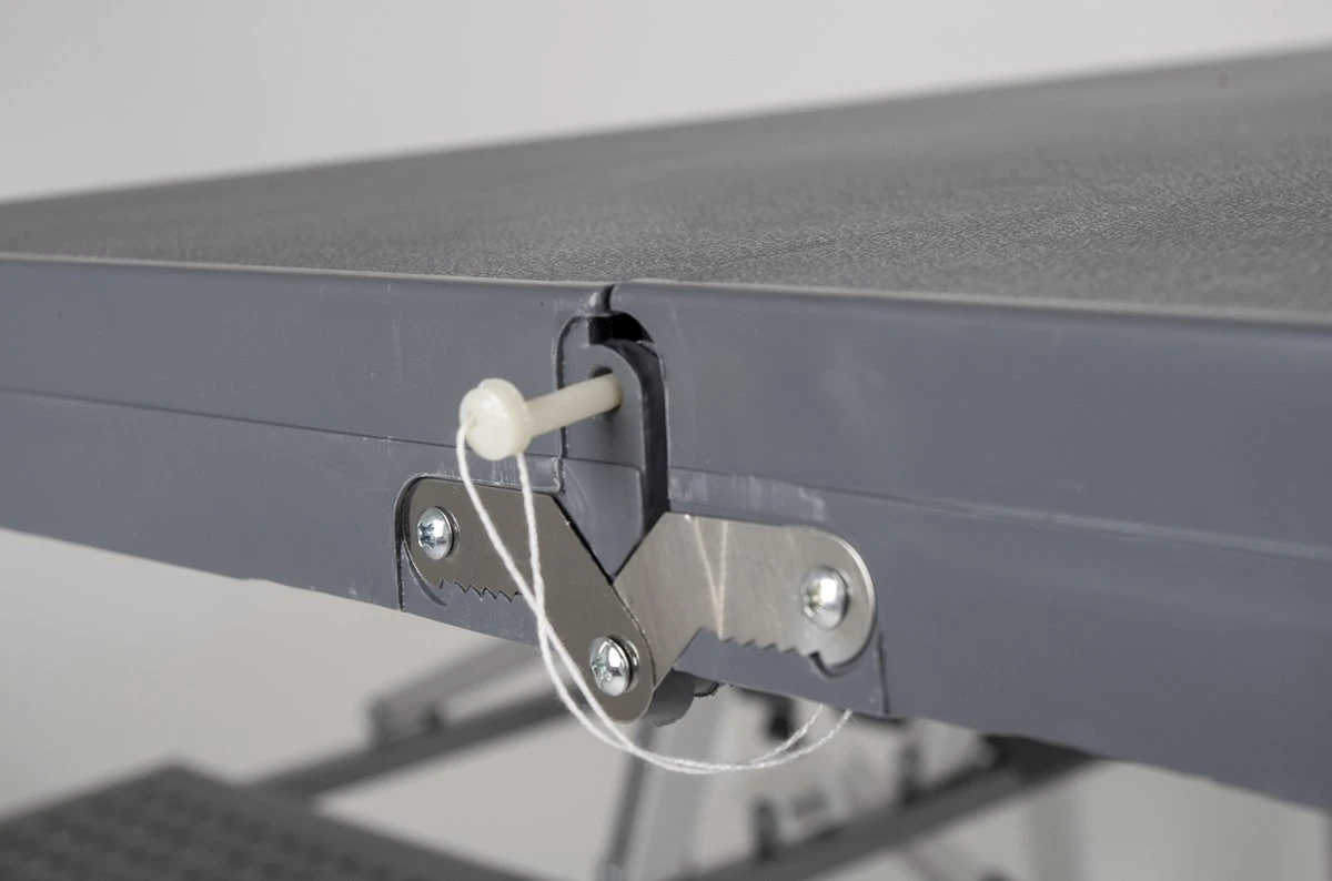 Bo-Camp Picknicktafel - Basic - Inklapbaar - Grijs 10 Bo-Camp Picknicktafel - Basic - Inklapbaar - Grijs - Afbeelding 10