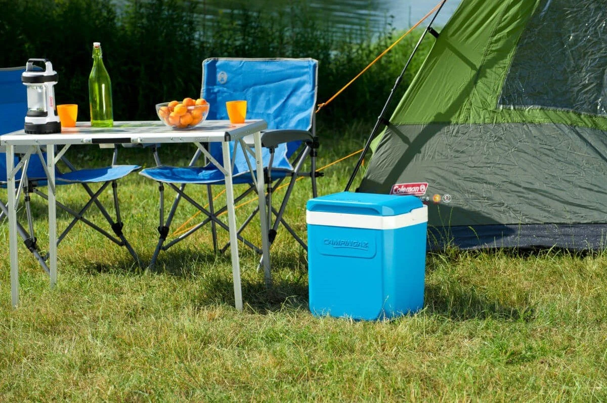 Campingaz Icetime Plus Koelbox - 30 Liter - Blauw 2 Campingaz Icetime Plus Koelbox - 30 Liter - Blauw - Afbeelding 2