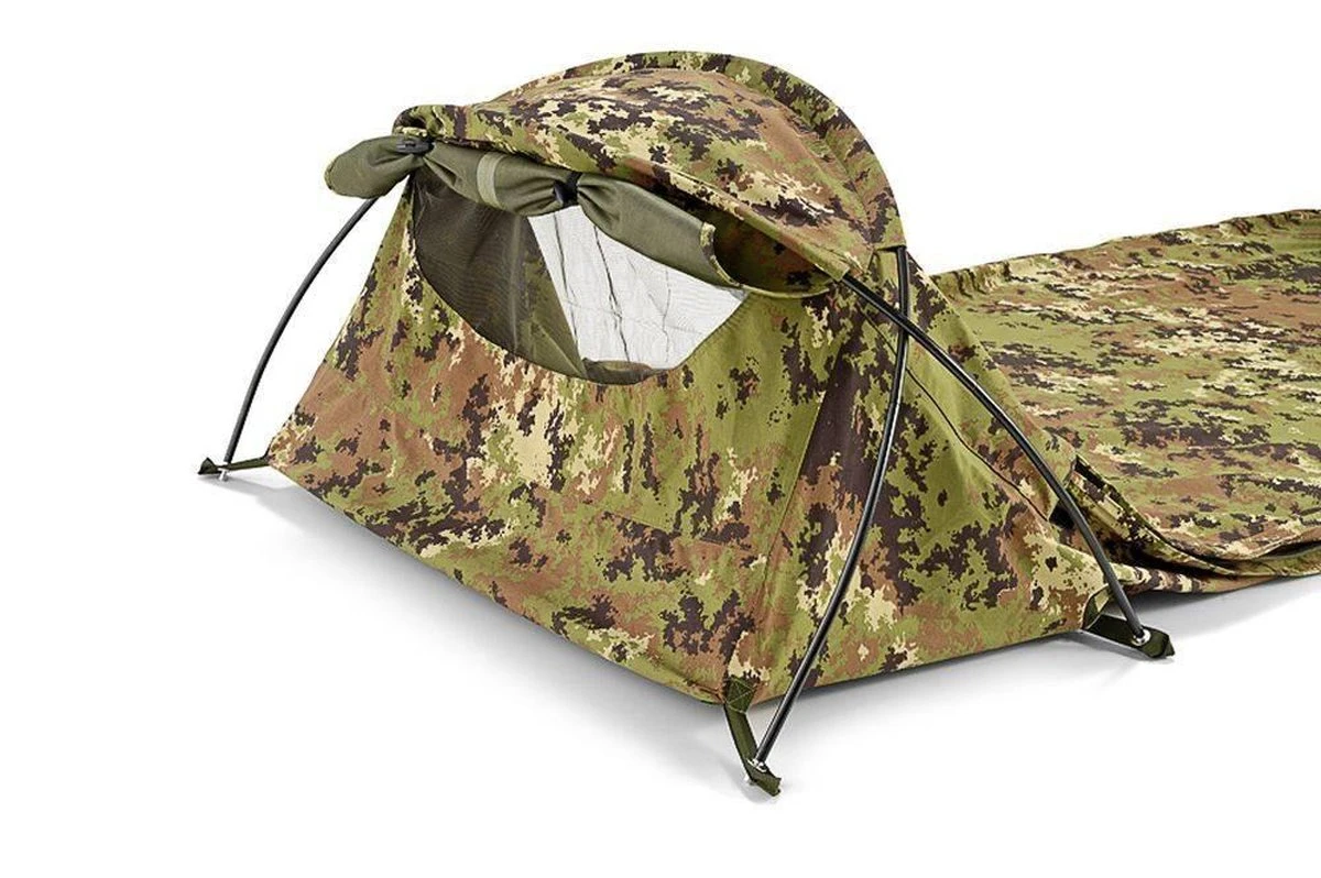 Defcon 5 Tent Bivi Bivvy Bag 1700 Gram - Groen - 1 Persoons 7 Defcon 5 Tent Bivi Bivvy Bag 1700 Gram - Groen - 1 Persoons - Afbeelding 7