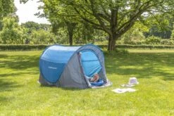 Dunlop Pop Up Tent 220 X 120 X 90 Cm - Grijs/ Blauw - 1 Persoons 12 Dunlop Pop Up Tent 220 X 120 X 90 Cm - Grijs/ Blauw - 1 Persoons -Buiten Kamperen 1200x800 18