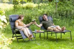 Crespo Relaxstoel - AP-232 Air-Deluxe - Grijs (86) -Buiten Kamperen 1200x800 180