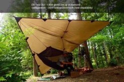 Tarp 3x3 – Olive Green -Buiten Kamperen 1200x800 221