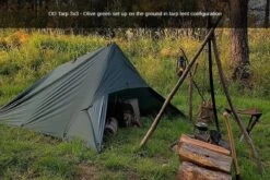 Tarp 3x3 – Olive Green -Buiten Kamperen 1200x800 222