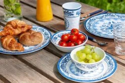 Bo-Camp - Servies - Campingbord - 16-Delig - Old Dutch - Blauw Servies -Buiten Kamperen 1200x800 270