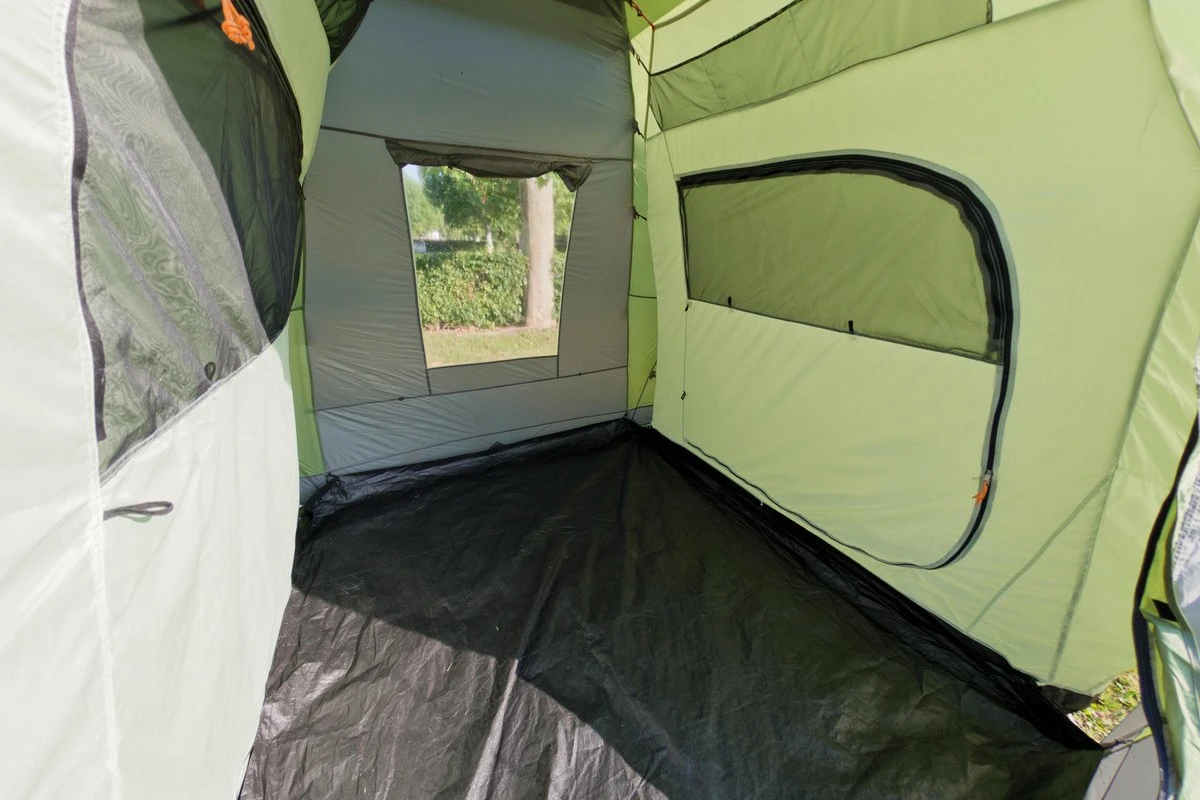 Coleman Bering 4 Vis-a-Vis Tent - Familietent - 4-Persoons - Groen 2 Coleman Bering 4 Vis-a-Vis Tent - Familietent - 4-Persoons - Groen - Afbeelding 2