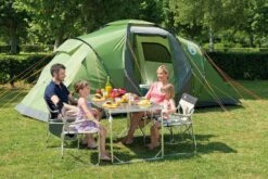 Coleman Bering 4 Vis-a-Vis Tent - Familietent - 4-Persoons - Groen 16 Coleman Bering 4 Vis-a-Vis Tent - Familietent - 4-Persoons - Groen -Buiten Kamperen 1200x800 65