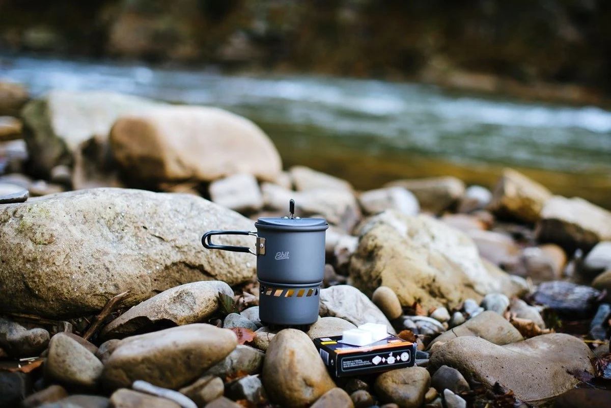 Esbit Outdoor Kooktoestel 585ml - Opbergtas - Aluminium - Solid Fuel 8 Esbit Outdoor Kooktoestel 585ml - Opbergtas - Aluminium - Solid Fuel - Afbeelding 8