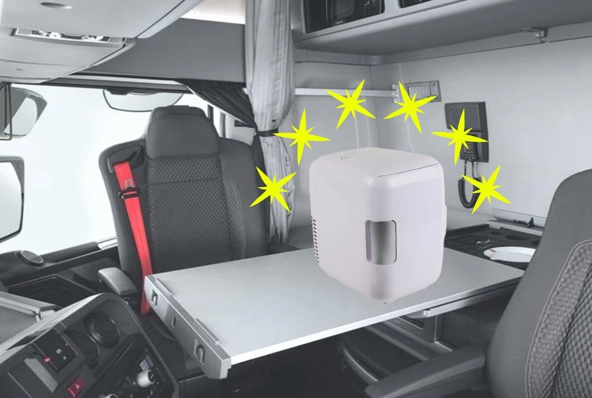 Mobiele Mini Koelkast - Frigobox 220/12 Volt AC/DC Auto/Caravan/Camping - Minibar - Mini Koelkast 4 Liter 2 Mobiele Mini Koelkast - Frigobox 220/12 Volt AC/DC Auto/Caravan/Camping - Minibar - Mini Koelkast 4 Liter - Afbeelding 2