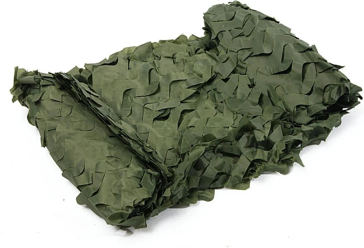 Camouflagenet 4x3 Meter Groen 2 Camouflagenet 4x3 Meter Groen - Afbeelding 2
