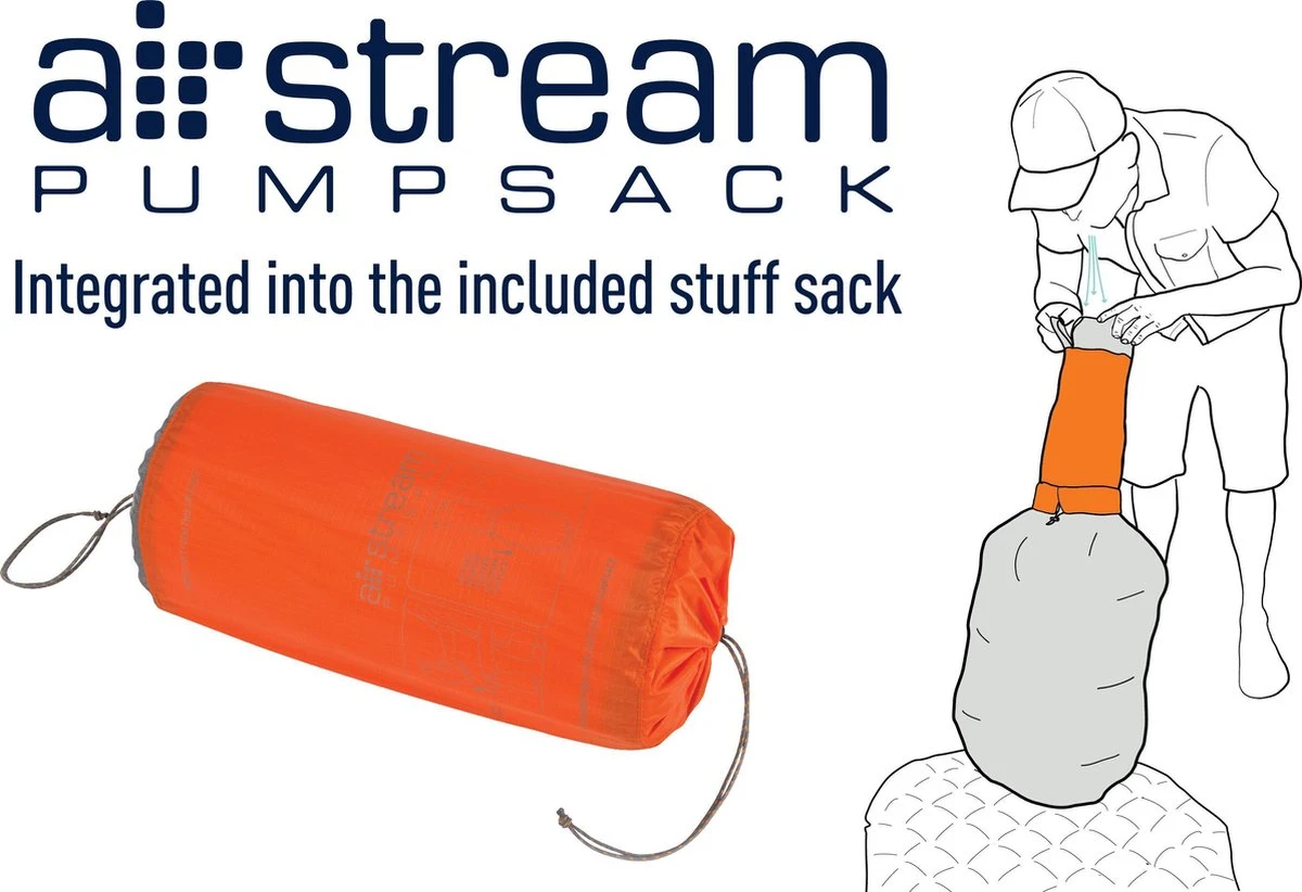 Sea To Summit UltraLight Insulated Regular Opblaasbare Slaapmat - 5cm - 480g - Oranje 3 Sea To Summit UltraLight Insulated Regular Opblaasbare Slaapmat - 5cm - 480g - Oranje - Afbeelding 3