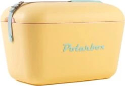 Merkloos Polarbox - Koelbox - Met Schouderband - Geel - 20 Liter - 45x30x(H)27cm