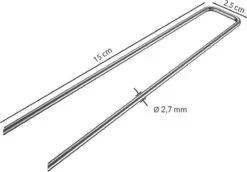 Gardebruk Haringen Set Van 100 Gegalvaniseerd Staal LxØ 150x2,7mm 11 Gardebruk Haringen Set Van 100 Gegalvaniseerd Staal LxØ 150x2,7mm -Buiten Kamperen 1200x835 5