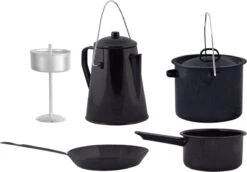 ESSCHERT DESIGN Pannenset Kampvuur - 4 Delig - Outdoor - Metaal 31 ESSCHERT DESIGN Pannenset Kampvuur - 4 Delig - Outdoor - Metaal -Buiten Kamperen 1200x837 2