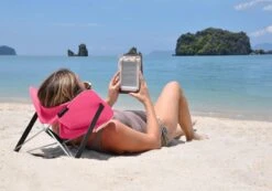 Y-ply Ruggensteuntje - Strandstoel - Opvouwbaar - Rood -Buiten Kamperen 1200x839 2