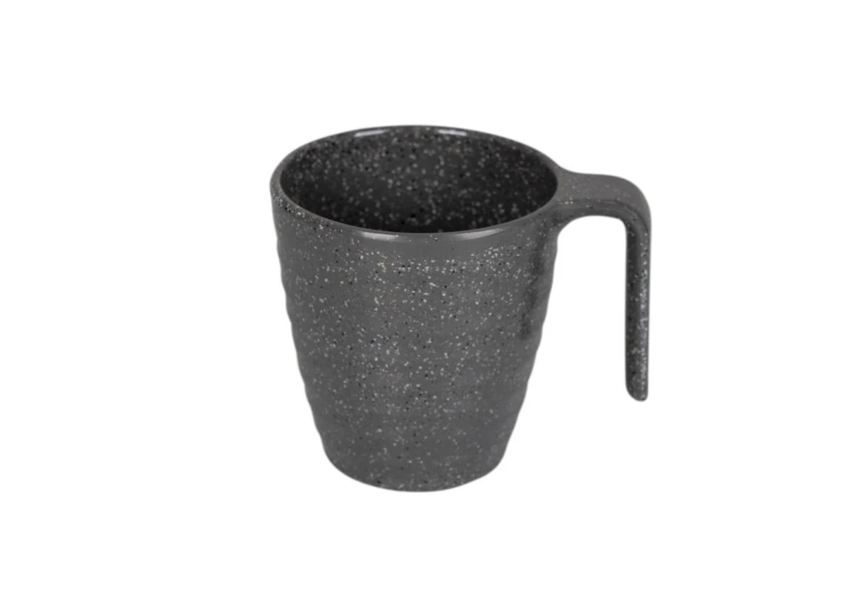 Bo-Camp Campingservies - 100% Melamine - 16-delig - Stone - Grijs 10 Bo-Camp Campingservies - 100% Melamine - 16-delig - Stone - Grijs - Afbeelding 10