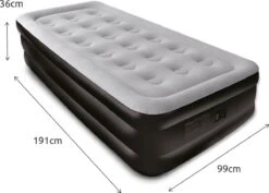 BluMill Eenpersoons Luchtbed - Met Ingebouwde Pomp - Luchtbed Zelfopblazend - Incl. Draagtas - 191x99x36 Cm 13 BluMill Eenpersoons Luchtbed - Met Ingebouwde Pomp - Luchtbed Zelfopblazend - Incl. Draagtas - 191x99x36 Cm -Buiten Kamperen 1200x859 1