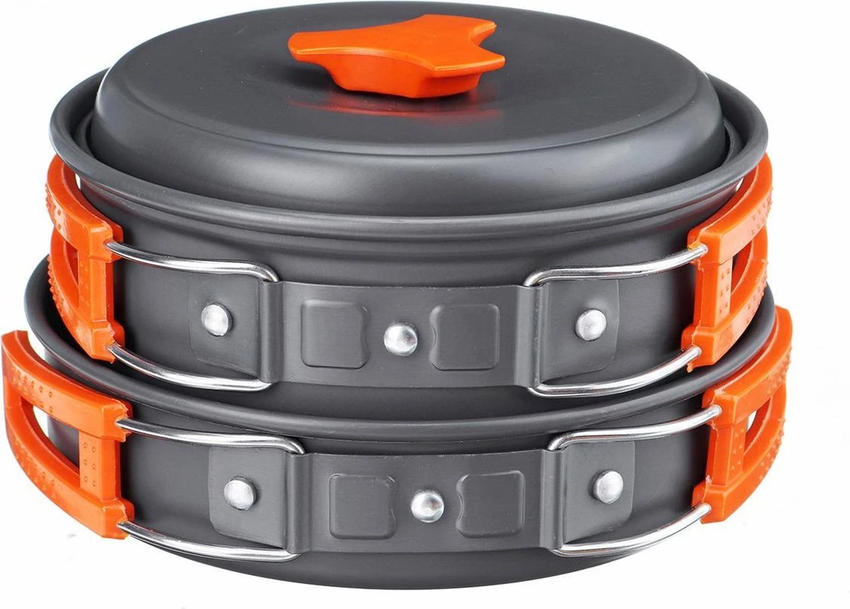 Camping Outdoor Kookset 13-delig Camping Servies En Pannen Pannenset Keukengerei - BPA-vrij & Geen Giftige Stoffen - Opvouwbaar & Licht - Ideaal Voor Reizen, Festival, Wandelen 3 Camping Outdoor Kookset 13-delig Camping Servies En Pannen Pannenset Keukengerei - BPA-vrij & Geen Giftige Stoffen - Opvouwbaar & Licht - Ideaal Voor Reizen, Festival, Wandelen - Afbeelding 3