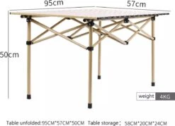 Buxibo - Lichtgewicht Vouwbare Campingtafel - Inklapbaar - Vis/Tuin/Picknick Tafel - Kamperen - Met Opberghoes - Aluminium - Grijs 12 Buxibo - Lichtgewicht Vouwbare Campingtafel - Inklapbaar - Vis/Tuin/Picknick Tafel - Kamperen - Met Opberghoes - Aluminium - Grijs -Buiten Kamperen 1200x869 1