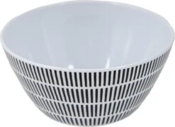 Bo-Camp Servies - Mix & Match - 16 Delig - Zwart/Wit -Buiten Kamperen 1200x871 3