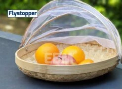 Voedselkap - Vliegenkapjes Bamboe Set 3 Stuks - Flystopper -Buiten Kamperen 1200x880 8