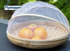 Voedselkap - Vliegenkapjes Bamboe Set 3 Stuks - Flystopper -Buiten Kamperen 1200x880 9