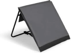 Set Van 2 Strandmatten Met Verstelbare Rugleuning - Gevuld Met Comfortschuim, Ultralicht En Opvouwbaar Om Ruimte Te Besparen – Grijs -Buiten Kamperen 1200x896 1