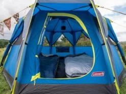 Coleman OctaGo Tent - Festival - 3-Persoons - Blauw/lime 9 Coleman OctaGo Tent - Festival - 3-Persoons - Blauw/lime -Buiten Kamperen 1200x900 10
