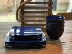 Camping Servies - 12 Delig – 100% Melamine Servies Set – Campingservies – Melamine Servies - Blue Ocean 9 Camping Servies - 12 Delig – 100% Melamine Servies Set – Campingservies – Melamine Servies - Blue Ocean -Buiten Kamperen 1200x900 64