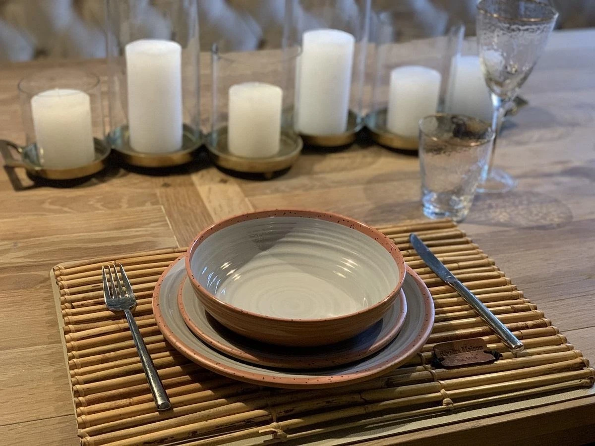 Camping Servies - 12 Delig – 100% Melamine Servies Set – Campingservies – Melamine Servies - Terracotta Style 1 Camping Servies - 12 Delig – 100% Melamine Servies Set – Campingservies – Melamine Servies - Terracotta Style