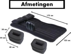 Auto Luchtbed - Auto Bed - Auto Matras - Achterbank En Achterbak - 2 Persoons - Incl. Elektrische Pomp - 175 X 125 CM 9 Auto Luchtbed - Auto Bed - Auto Matras - Achterbank En Achterbak - 2 Persoons - Incl. Elektrische Pomp - 175 X 125 CM -Buiten Kamperen 1200x910