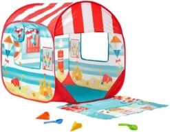 Pop-Up Strandtent: Beach Hut - Speeltent 11 Pop-Up Strandtent: Beach Hut - Speeltent -Buiten Kamperen 1200x937