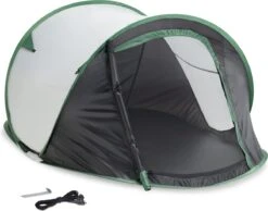 JEMIDI Tweepersoons Pop-up Tent - Opgooitent, Werptent Voor 2 Personen - Ideaal Als Festivaltent Of Kampeertent - Verschillende Kleuren -Buiten Kamperen 1200x942 2