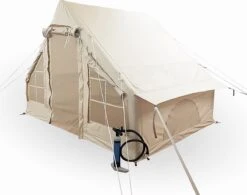 Opblaasbare Vier Persoons Tent Beige 300x200x210 Cm 24 Opblaasbare Vier Persoons Tent Beige 300x200x210 Cm -Buiten Kamperen 1200x946