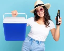 Niceey Thermo Elektrische Koelbox - 24 Liter - Koelbox Elektrisch 12v 230 Volt - Coolbox - Koelt & Verwarmt - Blauw -Buiten Kamperen 1200x966 4