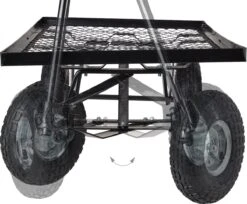 Relaxdays Bolderkar Tuin - Platte Tuinwagen - Luchtbanden - 200 Kg - Transportkar - Staal 15 Relaxdays Bolderkar Tuin - Platte Tuinwagen - Luchtbanden - 200 Kg - Transportkar - Staal -Buiten Kamperen 1200x989 7