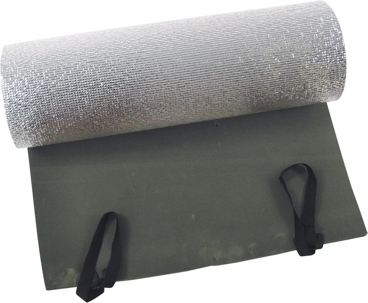 MFH - Slaapmat / Isoleermat - Legergroen - Aluminium Gecoat - 50 X 200 X 1 Cm 2 MFH - Slaapmat / Isoleermat - Legergroen - Aluminium Gecoat - 50 X 200 X 1 Cm - Afbeelding 2