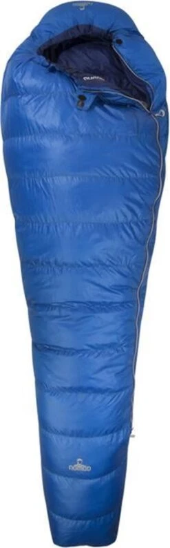 NOMAD® Pegasus 190 Slaapzak Links | 550 Gram | 215 X 77 Cm | Mummy Slaapzak Tot 195cm Lichaamslengte -Buiten Kamperen 374x1200