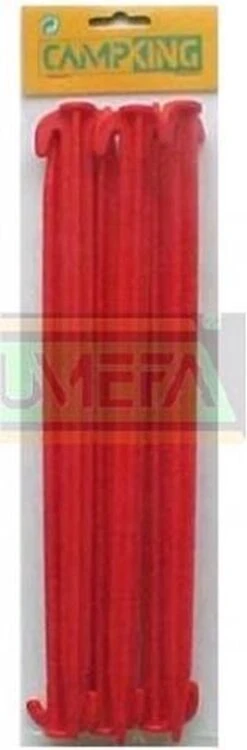 Campking Tentharing Kunststof - 30 Cm - 6 Stuks -Buiten Kamperen 395x1200 1